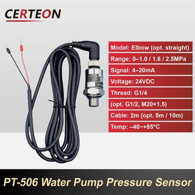PT-506 Constant-Pressure  Water Supply Pressure Sensor for Water Pumps