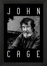 Listing image for John Cage Tribute 2 Framed Wall Art Poster Canvas Print Picture