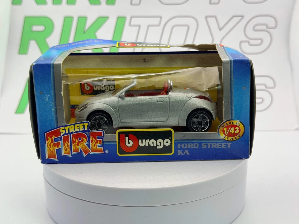 Ford Street Ka Burago 1/43 argent 2003 - Photo 1/4