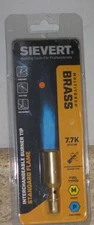 Sievert Interchangeable Burner Tip Multitorch Brass Standard Flame 7.7K BTU Hour