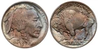 1913 Type 1 PCGS MS65 Gem BU Buffalo Nickel - Blazing Luster, Colorful Toned!