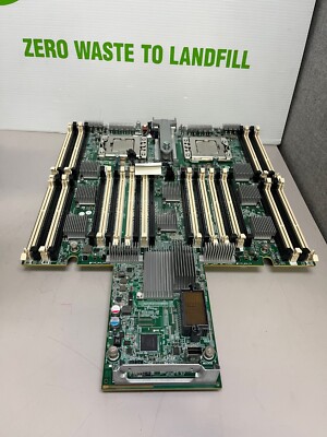 HP 644498-001 MOTHERBOARD W/ 2x Intel E7-4807 SLC3L CPU