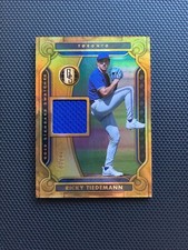 2023 CHRONICLES GOLD STANDARD HOLO /99 JERSEY RELIC RICKY TIEDEMANN BLUE JAYS