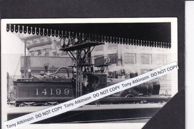 LMS - EX GLASGOW & SWR - 4-4-0 NO. 14199 @ ST ENOCH - VINTAGE IMAGE - # L10298