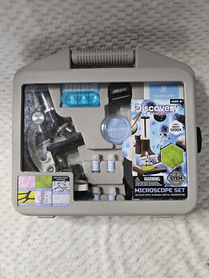 Discovery Mindblown Microscope 48 Piece Set & Case Kids Science Chemistry *NEW