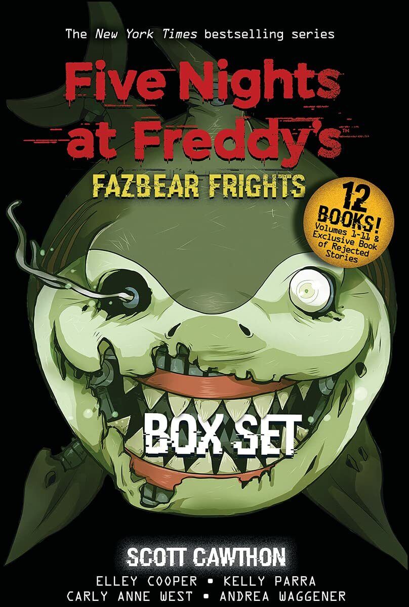 Five Nights At Freddy's Fazbear Frights 12 Books Box Set NEW Paperback 2022