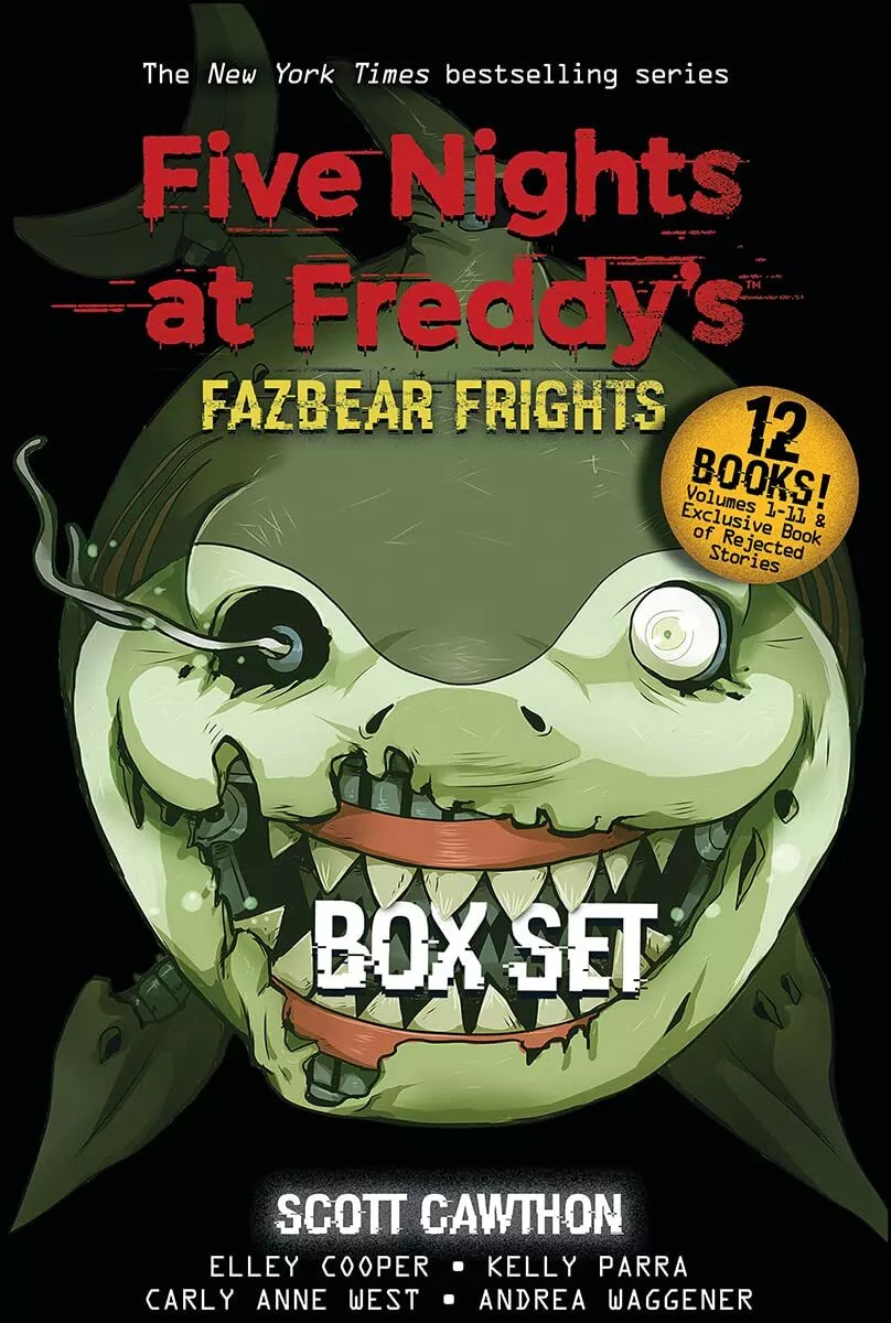 Five Nights At Freddy's Fazbear Frights 12 Books Box Set NEW Paperback 2022  9781338803228