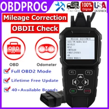 OBDPROG Odometer Adjustment Correction Mileage OBD2 Scanner Car Diagnostic Tool
