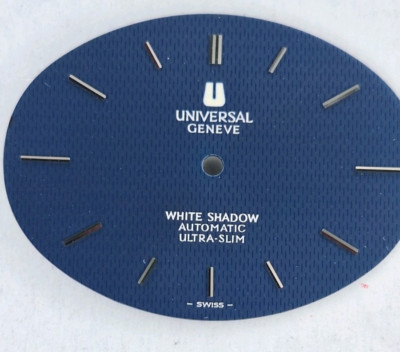 Universal Genève White Shadow Automatik Microtor Original Vintage Zifferblatt 866141