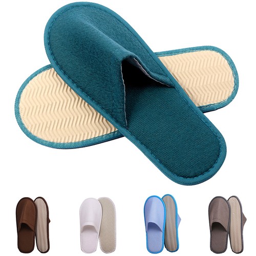 Unisex-Hotelhausschuhe Einweg-Spa-Schuhe Mit Geschlossener Zehenpartie , - Bild 4 von 29