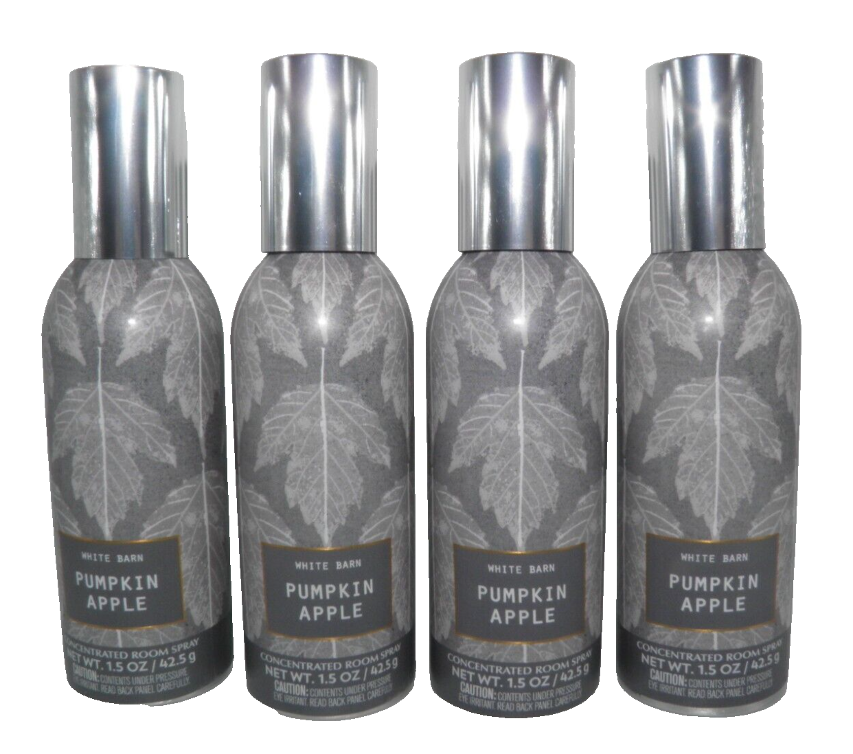 4-Pack Bath & Body Works Pumpkin Apple Concentrated Room Spray