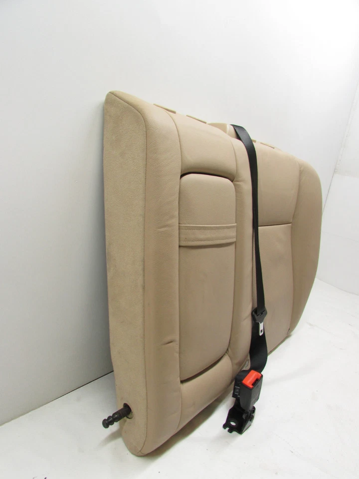 Land Rover LR2 2008 asiento superior trasero izquierdo cojín cuero tostado OEM 08 09 10 Foto 3 de 4