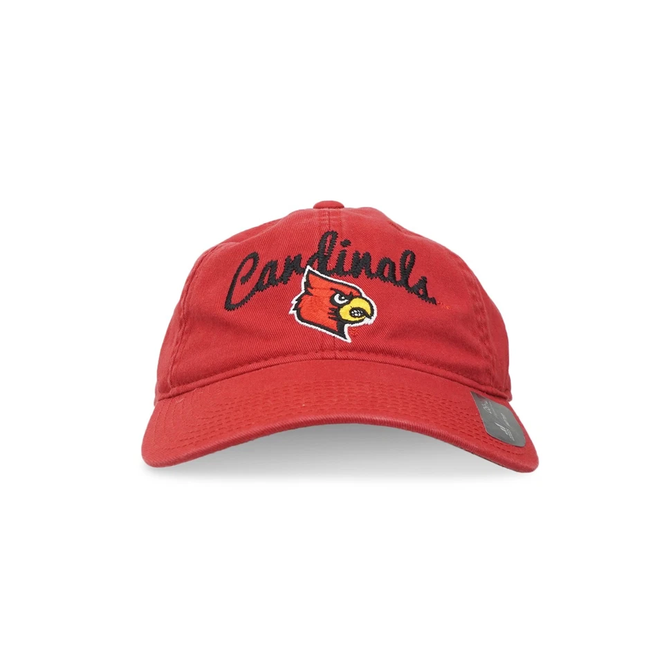 Louisville Cardinals NCAA Adidas Women's Red Slouch Adjustable Hat Cap - Image 2 of 4