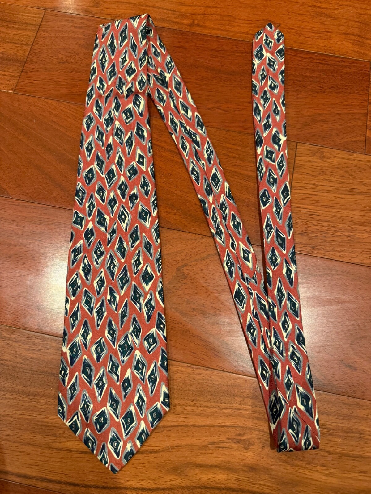 Robert Talbott Studio Nordstrom Diamond Foulard T… - image 2