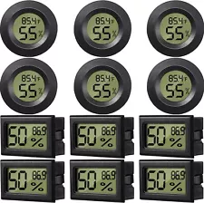 Mini Digital Electronic Temperature Humidity Thermometer LCD Monitor Meters US