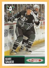 #415 Kurt Sauer 2002-03 Topps Total Rookie Hockey Card NM-Mint. rookie card picture