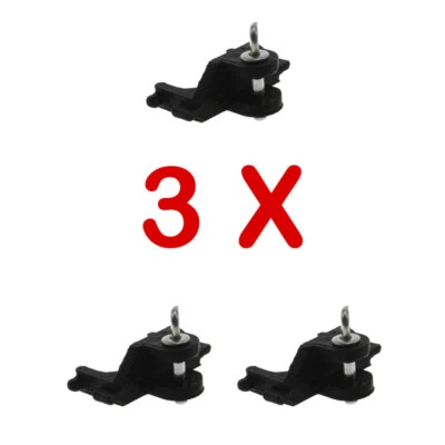 TRECKERHELD Adapter Heckkupplung mit Bolzen 3er Set für Siku Traktoren 1:32