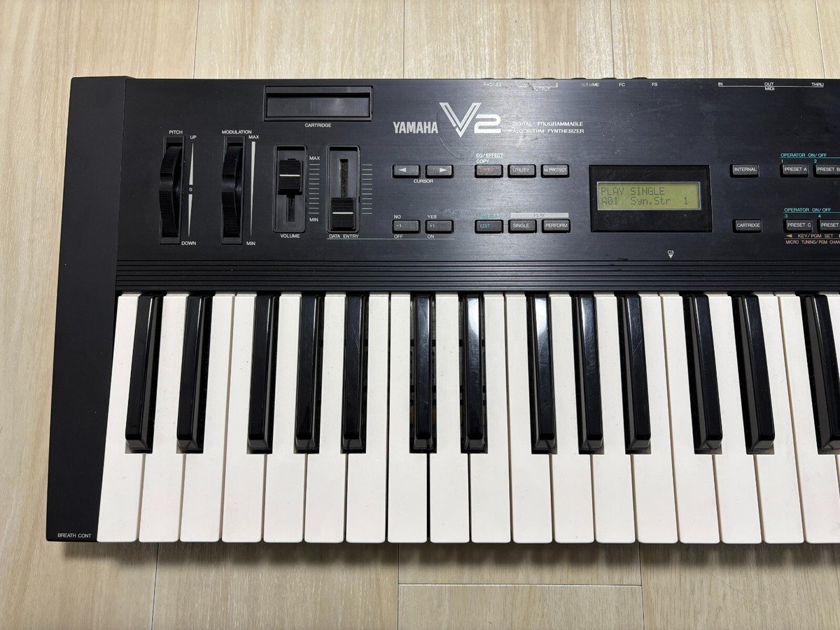 鍵盤楽器 YAMAHA V2 Yamaha V2 61-Key Keyboard Synthesizer Used from Japan | eBay