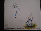 1973 vintage greeting card Plumo & Friends BIRTHDAY Plumo Swinging & Friend — photo 9