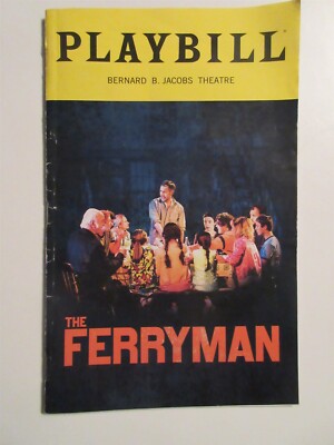 The Ferryman Playbill - Bernard B. Jacobs Theatre - November 2018 - Broadway