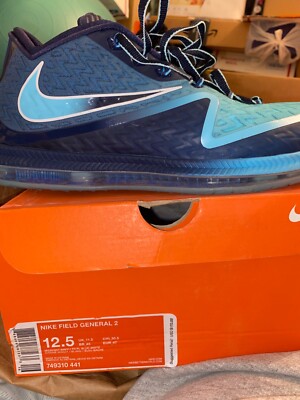 Nike Field General 2 size 12.5 Midnight Navy/TD PL Blue-White