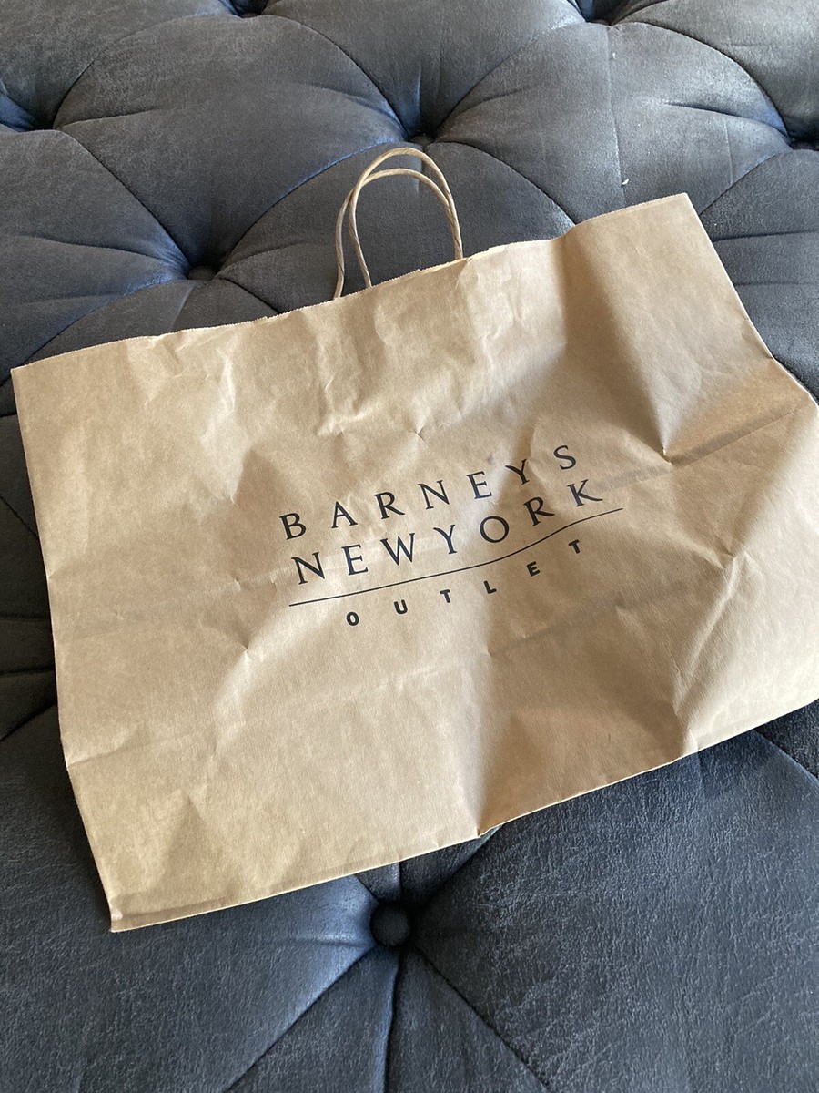 Barney's New York Outlet paper bag gift bag shopping