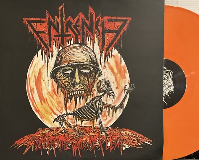 Entrench - Through the Walls of Flesh LP 2017 I Hate Records - IHATE142 [Orange]