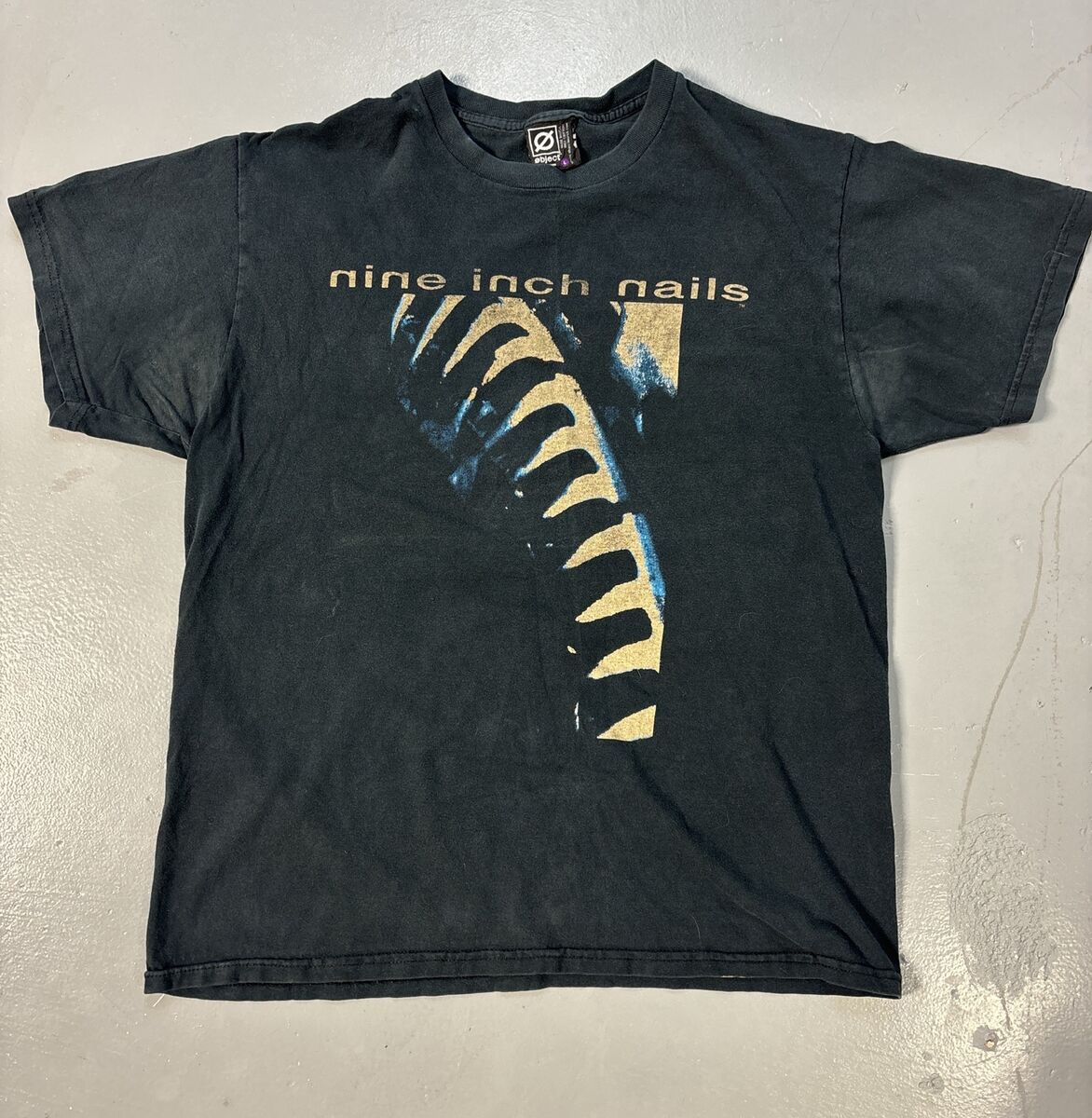 Nine Inch Nails Vintage L Shirt Now I'm Nothing USA 90s Rare Nine Inch Nails Vintage L Shirt Now I'm Nothing USA 90s Rare