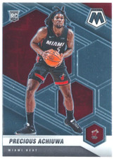 Precious Achiuwa - Miami Heat - 2021 Panini Mosaic Basketball - RC - #215