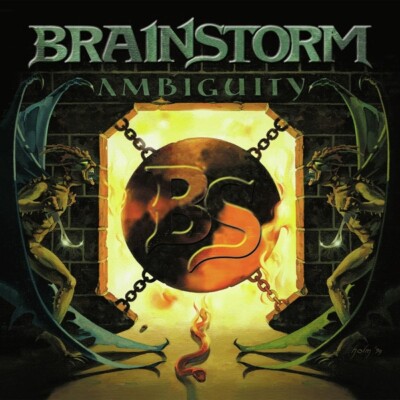BRAINSTORM - AMBIGUITY (ORANGE-BLACK MARBLED 2LP IN GATEFOLD)  2 VINYL LP NEU