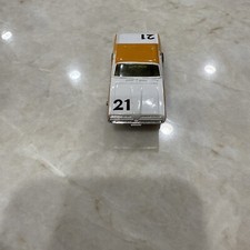 Aurora Thunderjet Tuff Ones 68 COUGAR - Whte Butterscotch HO Slot Car 1479