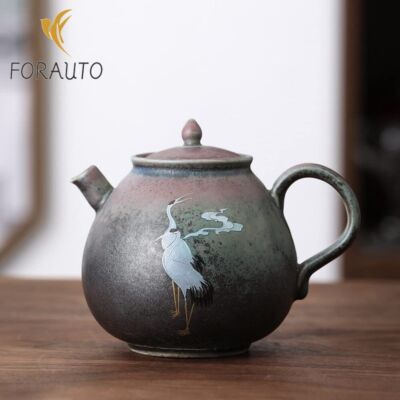 4.72'' Jingdezhen Water Pot Handmade Pottery Kung Fu Tea Pot Traditional Tea Set