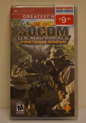 New! SOCOM: Fireteam Bravo [Greatest Hits](Sony PSP UMD, 2005) - Ships Worldwide