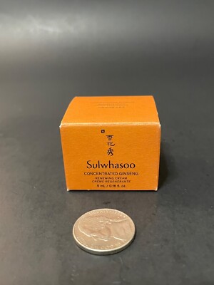 SULWHASOO CONCENTRATED :  GINSENG  : RENEWING CREAM .16 fl oz / Sample