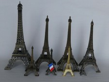 Torre Eiffel réplica recuerdo de metal-La Tour Eiffel - 10" 8" 7" 4" 3-3/4" 2-1/2"
