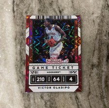 2020 Contenders Draft Picks Variation Game Ticket Green Explosion Victor Oladipo