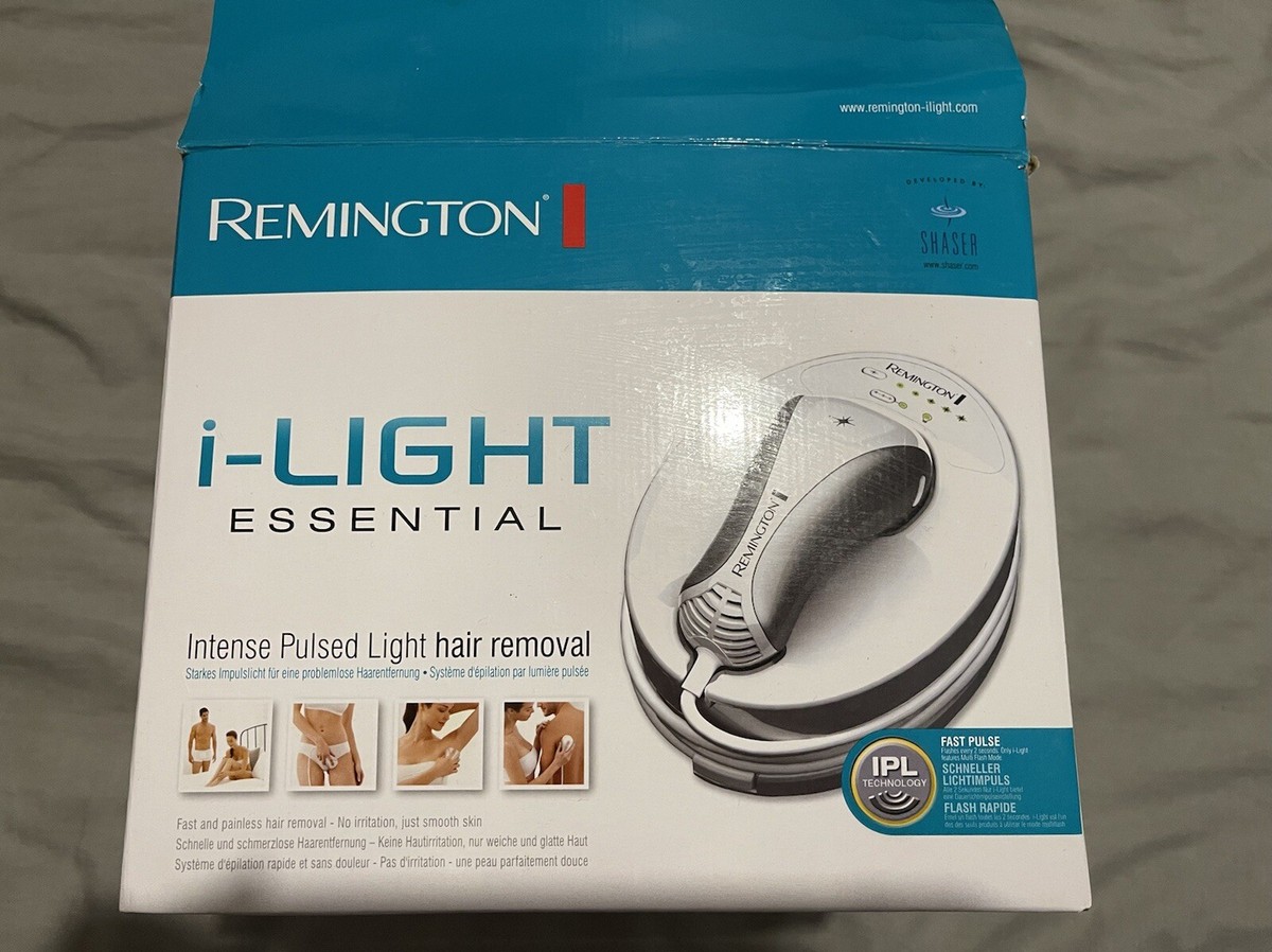 Remington IPL4000 IPL i-Light Essentials Unisex Mens Ladies Hair