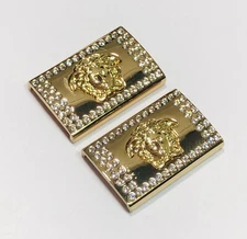 Versace VE 1175B Eyeglasses Golden Replacement Side Temple Icon Logo Genuine