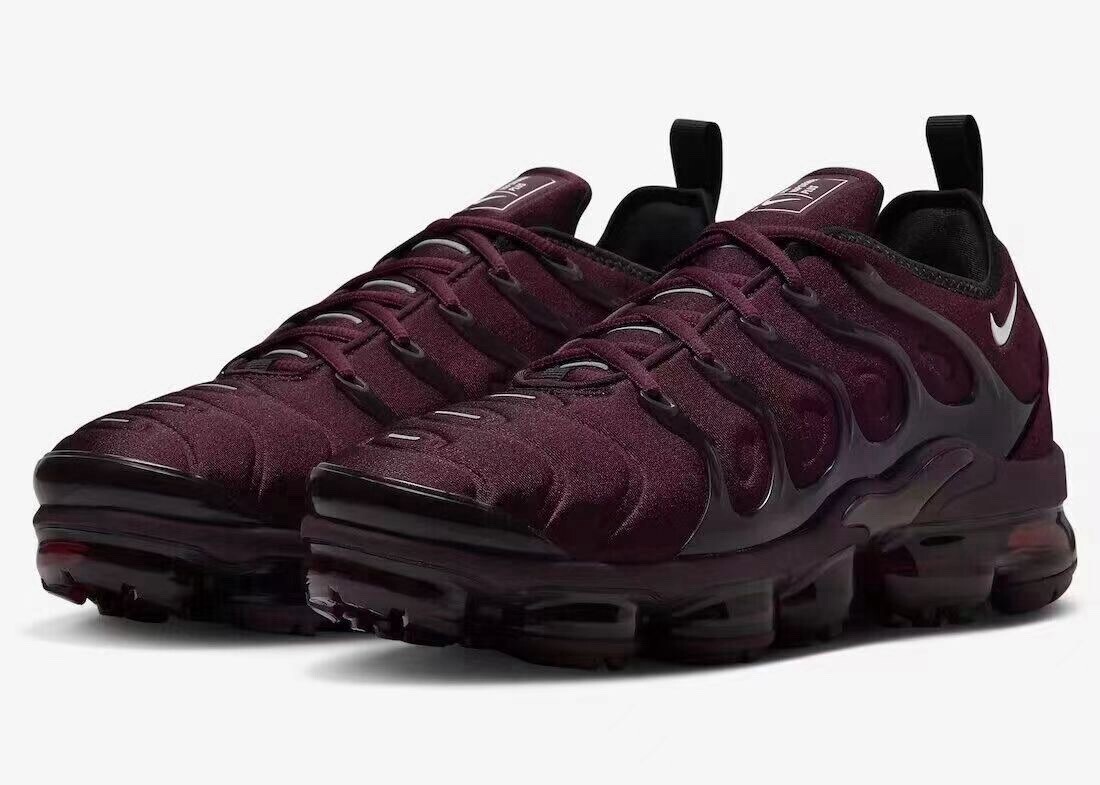 Nike Air VaporMax Plus Night Maroon Burgundy Red Black FN6850-681