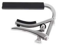 Shubb S2 Deluxe Nylon String Guitar Capo, Stainless, free shipping New NIB