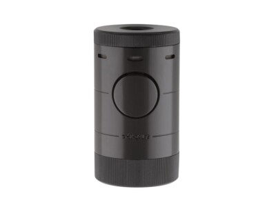 Xikar Cigar Lighter  VOLTA QUAD TABLETOP Black