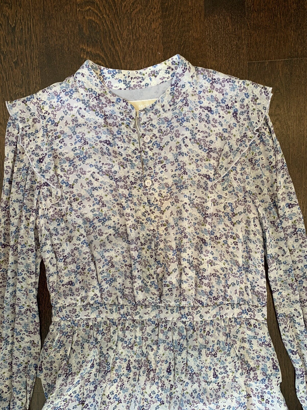 Mini abito in chiffon Michael Kors taglia USA 4