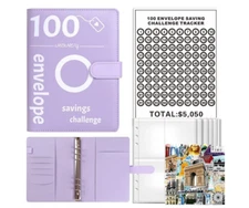 100 Envelopes Challenge Binder, Simple and Interesting Way to Save 5,050 Travel