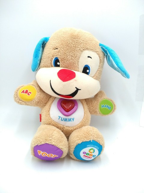 Fisher Price ABC Baby Learning Plush Bear Talking Tummy Musical kids toy | eBay
