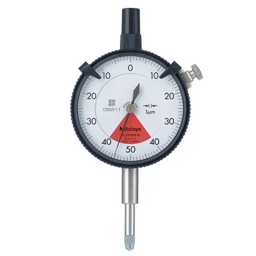 Mitutoyo 2900A-10 One Revolution Dial Indicator 0.08mm 0.1mm Dial-Lug Back