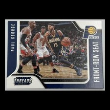 Paul George #2 2017 Panini Threads Front-Row Seat Indiana Pacers NM Basketball
