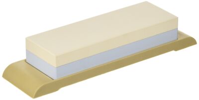 SUEHIRO STONE Dual whetstone #1000 #3000 Knife Sharpener SKG-27 w/ Rubber Stand