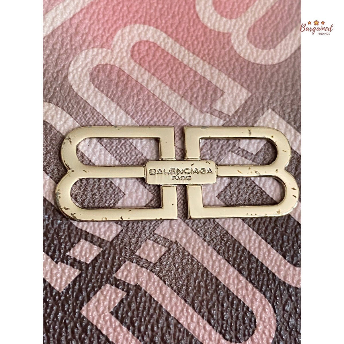 BALENCIAGA l BB ステンシル コットン フーディー ロゴ BALENCIAGA Metal Bb Stencil Vintage Cotton Hoodie Balenciaga