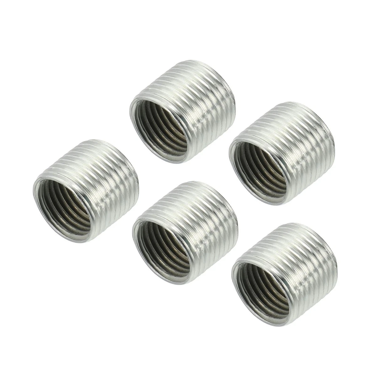 5pcs Thread Reducing Nut M12 Male M10 Female Adapter 10mm Long