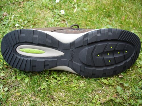 Clarks WAVE WALK WavescreePoint ANTI-FRICTION braun Lederschuh Herren UK-14 G - Bild 5 von 8